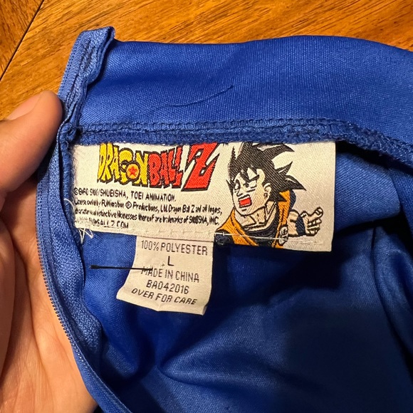 Blue Body suit dragon ball x Dbz Armor suit Blue morph suit - Picture 2 of 3